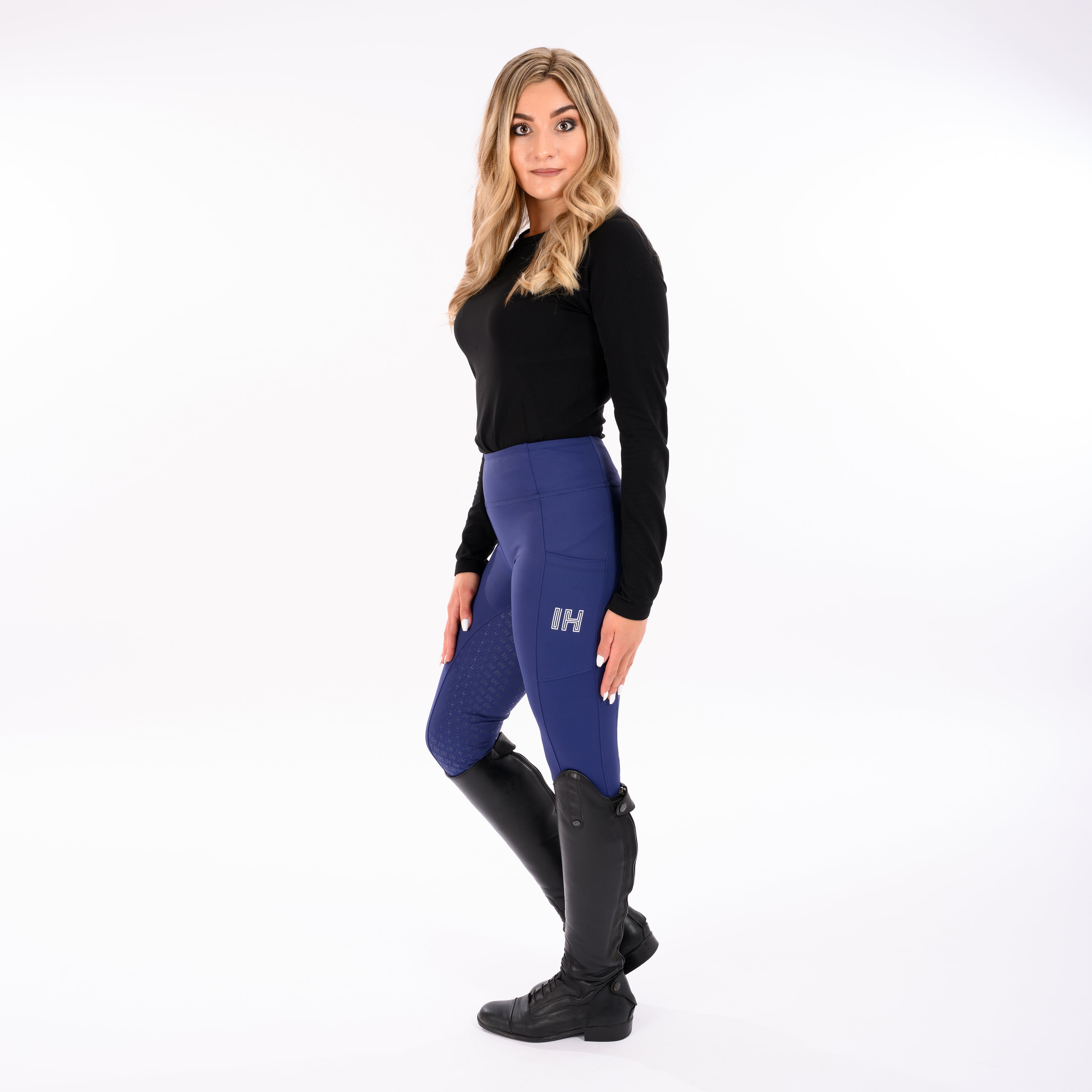 Reitleggins Royal Blue
