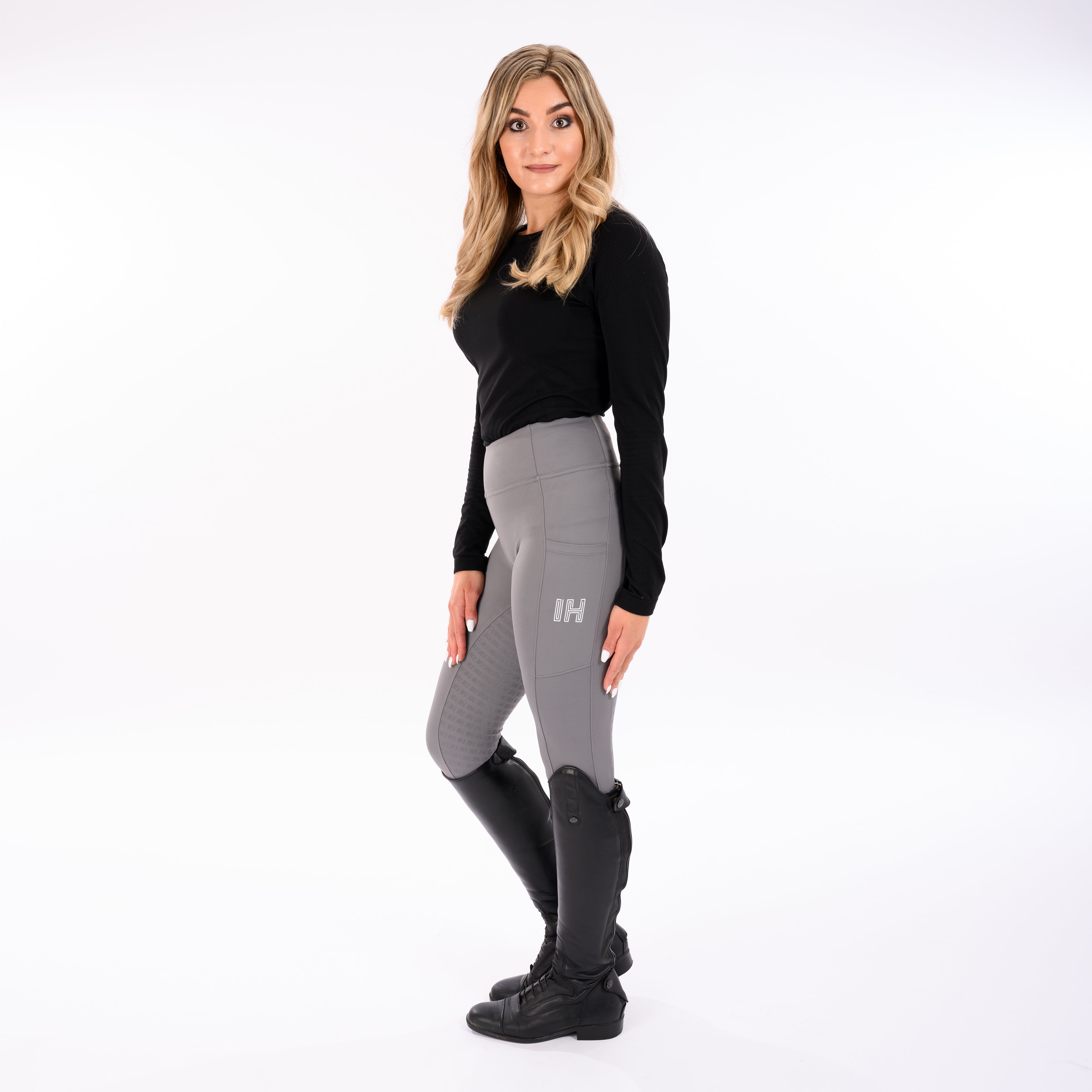 Reitleggins Stone Grey