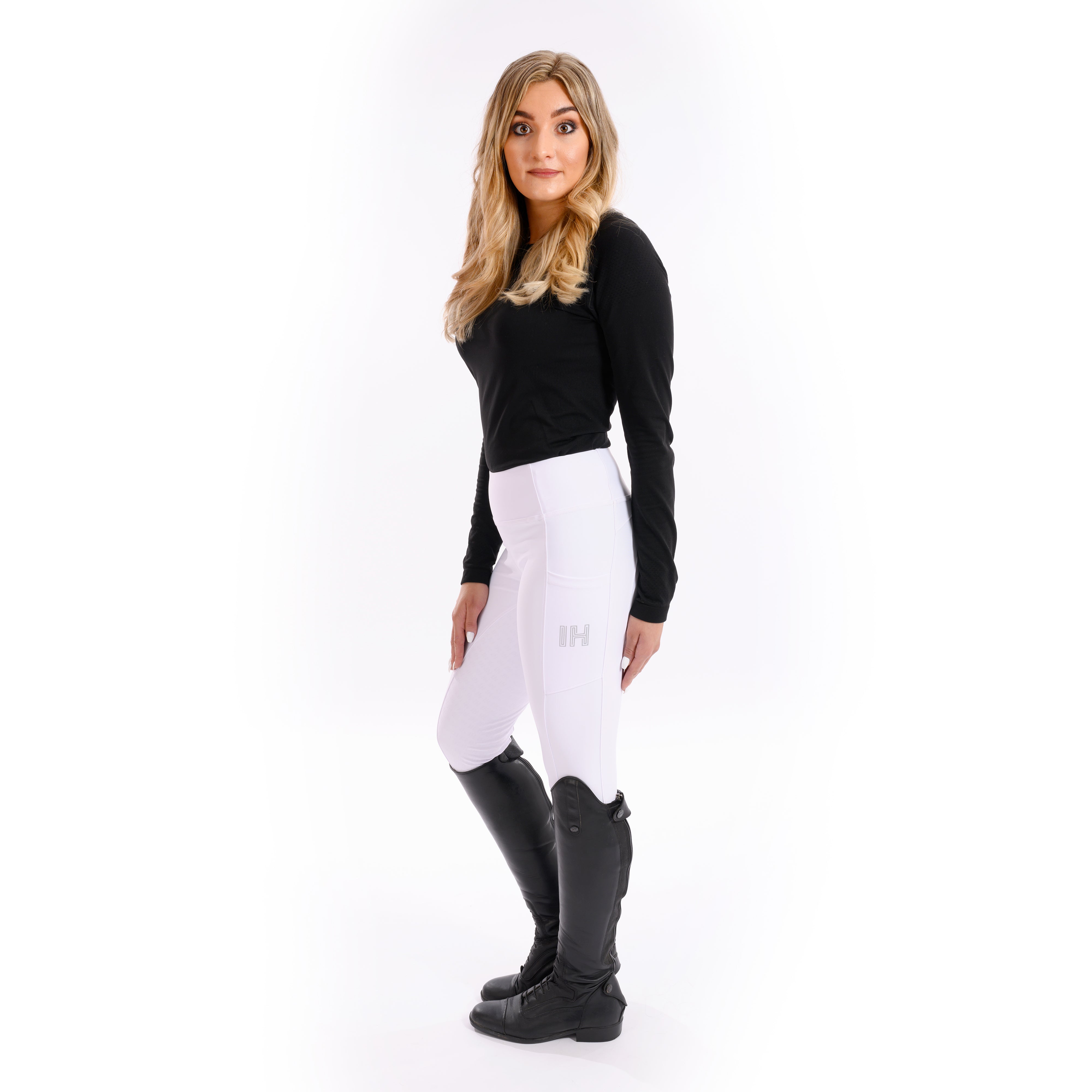 Reitleggins Diamond White