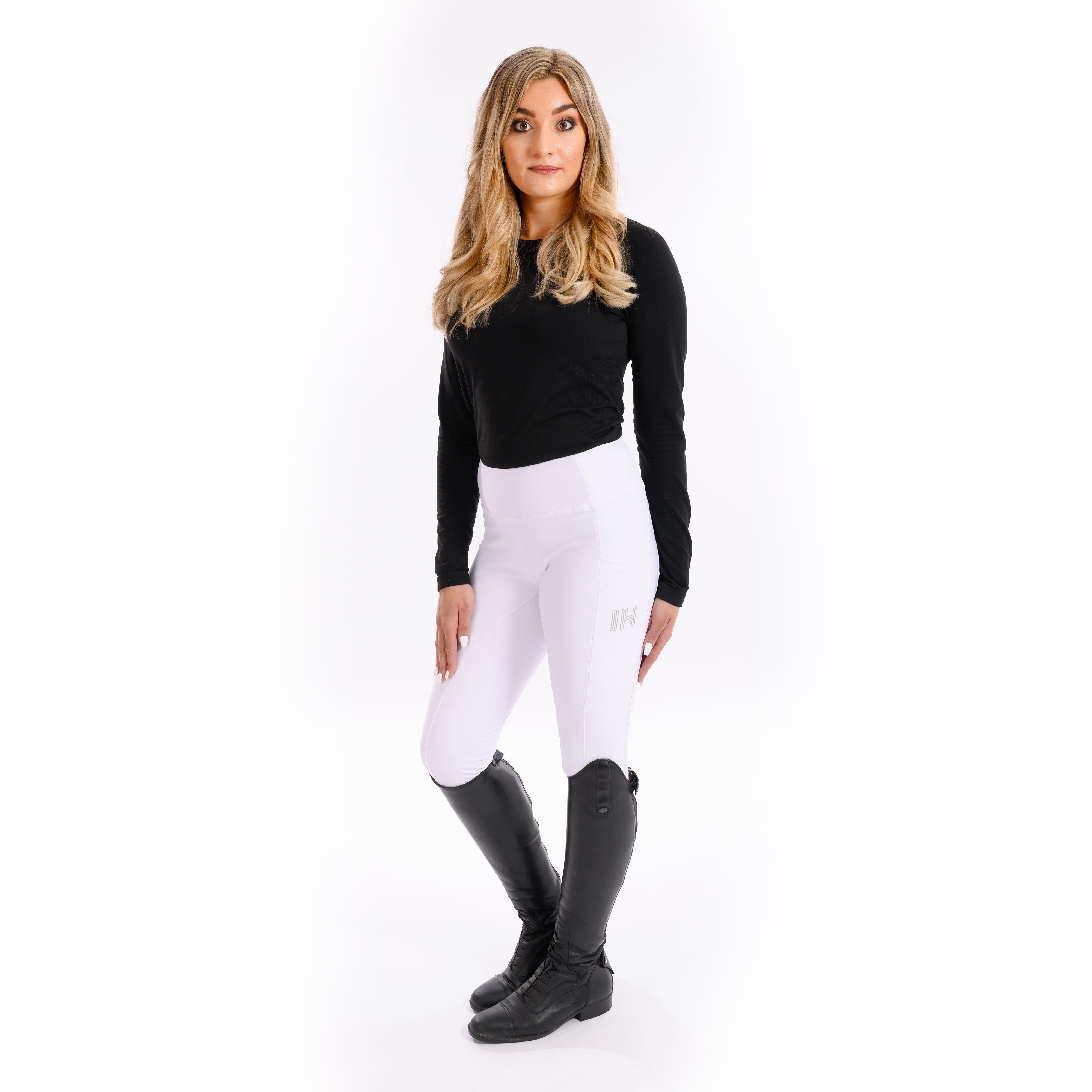 Reitleggins Diamond White