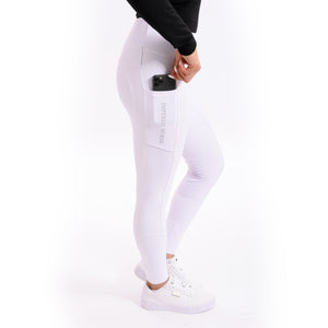 Reitleggins Diamond White